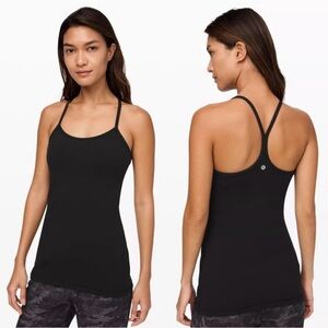 Lululemon Athletica Power Y Light Support Racerback Tank Top w/ Built-In Bra